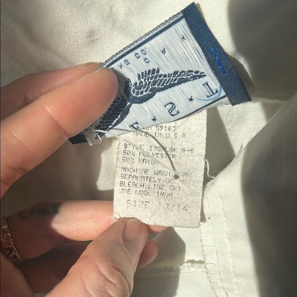 Vintage Button-Down Skirt - image 4